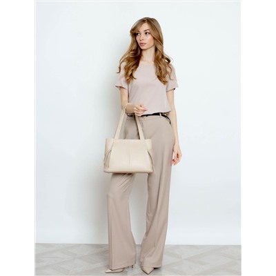 Женская кожаная сумка Richet 3000LN 794 Бежевый