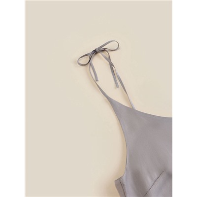 Сорочка ночная женская SL HOME Modal Home, серо-бежевая