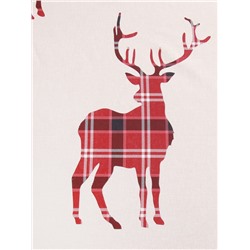 Простыня на резинке Этель Scottish deer 140х200х25, 100% хлопок, поплин 125г/м2