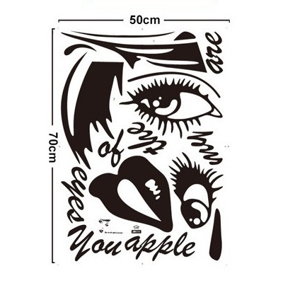 Наклейка для интерьера JM8345 - 100Х160 см