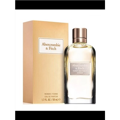 ABERCROMBIE & FITCH FIRST INSTINCT SHEER edp (w) 50ml