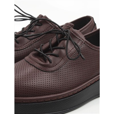 03-YH287-10 VINOUS Полуботинки летние женские (натуральная кожа)