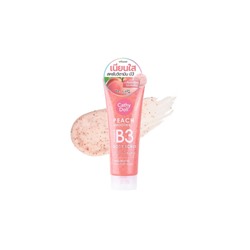 Скраб для тела с витамином B3 отбеливающий Cathy Doll Peach Smoothie Vitamin B3 Body Scrub Whitening 320г