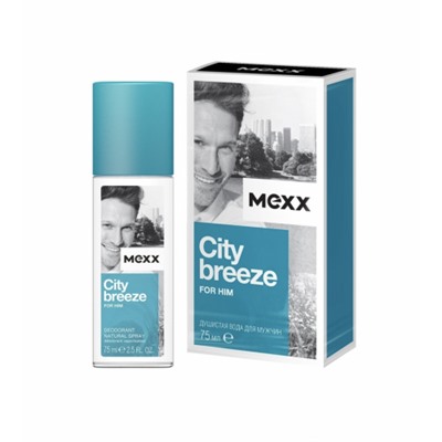 MEXX Туалетная вода Мужская "CITY BREEZE" 75 мл