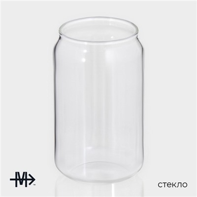 Стаканы Magistro «Брук», 350 мл, 7×12 см, набор 2 шт., стекло, прозрачные