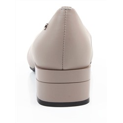 06-M47-8 DK. BEIGE Туфли женские (натуральная кожа)