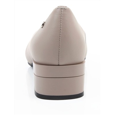 06-M47-8 DK. BEIGE Туфли женские (натуральная кожа)