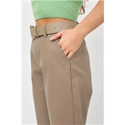 Джоггеры женские из экокожи К Арт. 9171