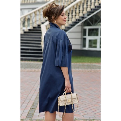 Платье Vittoria Queen 25373 темно-синий
