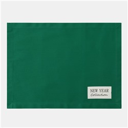 Набор сервировочных салфеток Этель New year collection цвет зел., 30х40см, 2 шт, 100% хл, саржа 190 г/м2