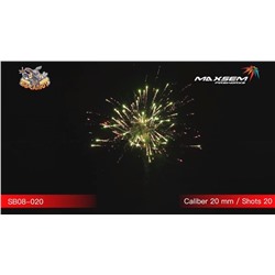 Фейерверк SB08-020 Kundung (0,8" х 20)
