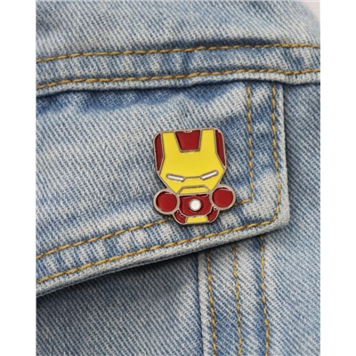 Металлический значок "Marvel" Iron Man