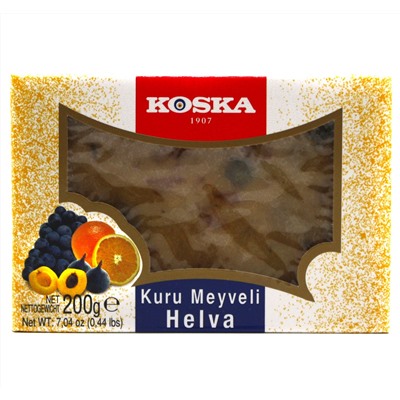 Летняя халва с сухофруктами, Koska, 200 г