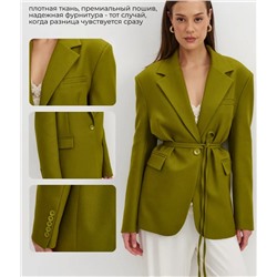 Пиджак OVER SIZE с поясом