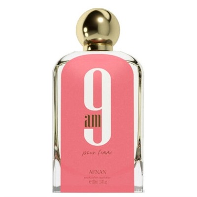 AFNAN 9 AM PINK edp (w) 100ml TESTER
