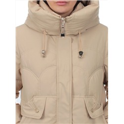 H23-629 BEIGE Куртка зимняя женская (тинсулейт)