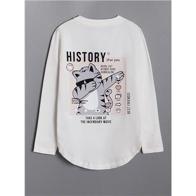 Лонгслив + леггинсы, White
