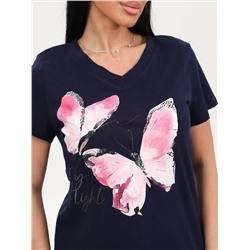 Поликсена - футболка чернильный