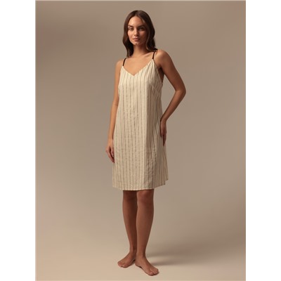 Сорочка ночная с тонкими лямками женская SL HOME Linen