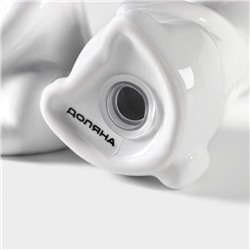 УЦЕНКА Набор для специй керамический «Зайка» солонка, перечница, 5.3×5.3×11.5 см