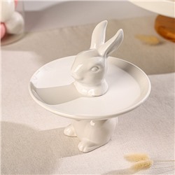 УЦЕНКА Блюдо для пирожных «Кролл», d=16 см