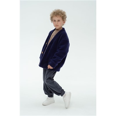 Кардиган детский цвет Индиго