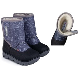 Ботинки зима Bottilini 242(53) Ш сер ( 2,0)