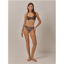 Трусы жен Magda черный принт Infinity Lingerie