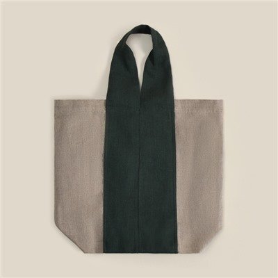 Сумка шоппер с ручками SL HOME Linen shopper, 50×50 см, 100% лён, 200 г/м2