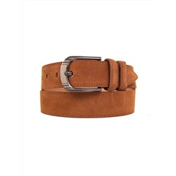 Ремень мужской Д40(99) BT.Belt замша коричневый Д40093-0002