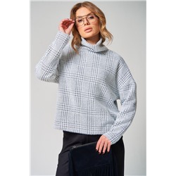 Laikony L-001-1 клетка_графит, Джемпер
