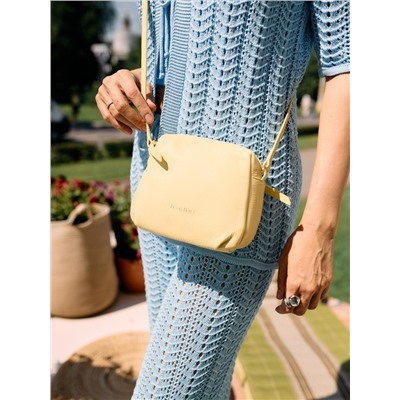 Женская кожаная сумка Richet 2848LN 895 Желтый