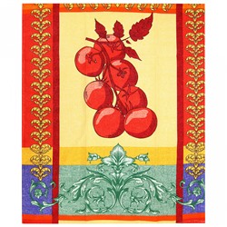 Полотенце кухонное рогожка 48х62см "Фестиваль вкусов-3", 171г/м2, хлопок 100%, "Домашняя мода" (Россия)