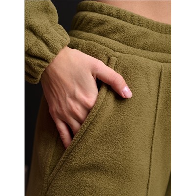 Костюм женский из флиса олива