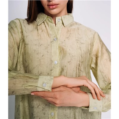 Рубашка #КТ026 (1), оливковый