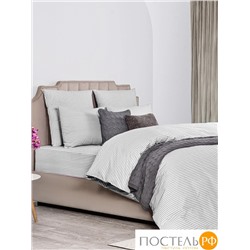 MEDSLEEP ЛИНДАУ св сер Простыня 180х220, 1 пр., хл.