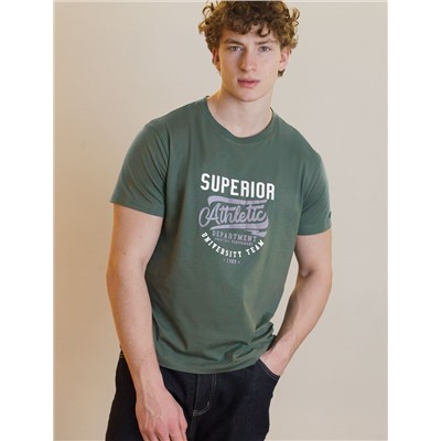 Футболка из премиального хлопка с авторским принтом