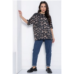 Блуза Стефано (коричневая) Б12596-20