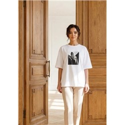 Футболка свободного кроя