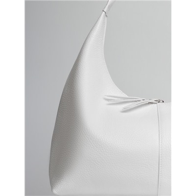 Женская кожаная сумка Richet 3197LN 256 Белый