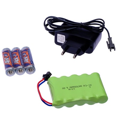 УЦЕНКА Машина радиоуправляемая «Джип-триал», световые эффекты, с аккумулятором, масштаб 1:14, полный привод