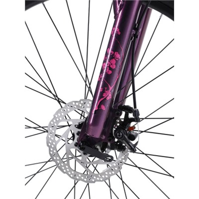 Велосипед 26" рама 17" 21sp COMIRON SAKURA розовый