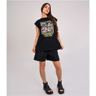 Майка #КТ9010 (1), чёрный