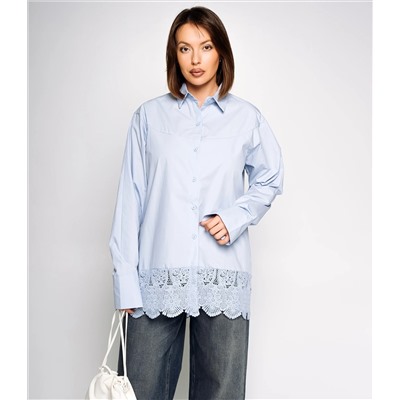 Рубашка #КТ6808 (2), голубой