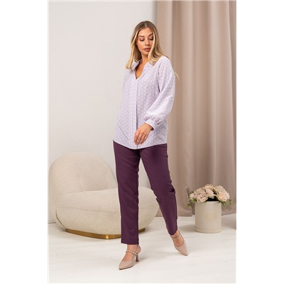 Блузка ТБ-126 горох на сирене