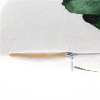 Наволочка декоративная «Этель. Эвкалипт» (вид 1), 40×40 см, 100% хлопок