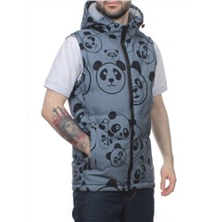 2120 GRAY Жилет мужской (100 гр. синтепон)