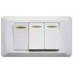 Выключатель Komiron HGB-03 /уп.100/ IVORY Акция