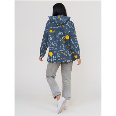 884 Туника "оранжевые смайлики"