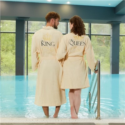 Халат махровый мужской «Этель» King, размер 52-54